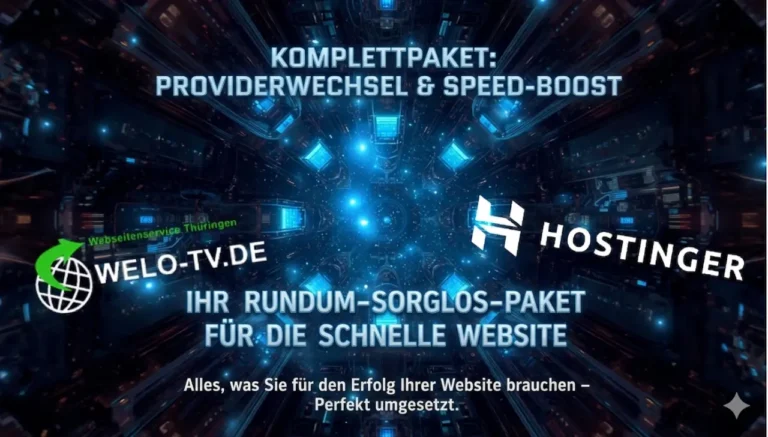 Flyer Bild:Umzug zu Hostinger mit webseitenservice Thueringen